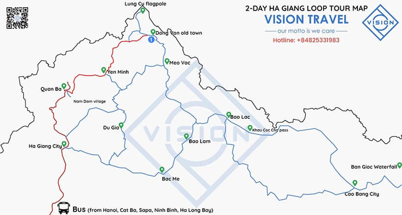 DAY 1 : HA GIANG - DONG VAN